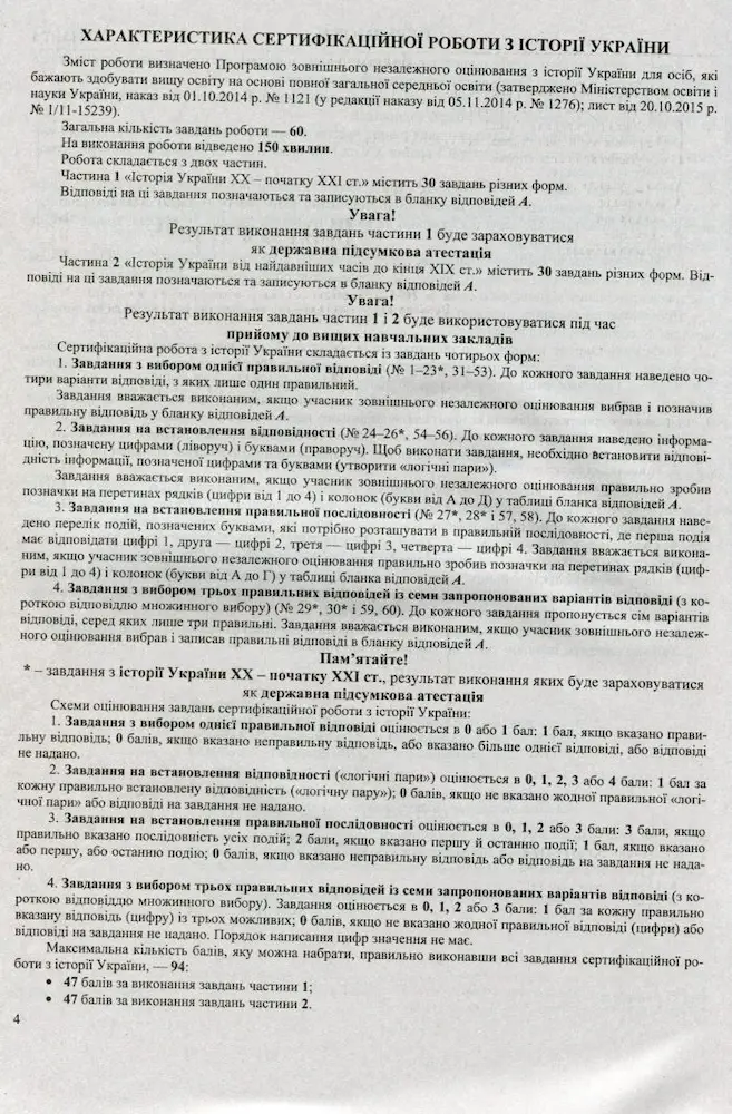 Історія України. Тренажер для підготовки до ЗНО - Зображення 2