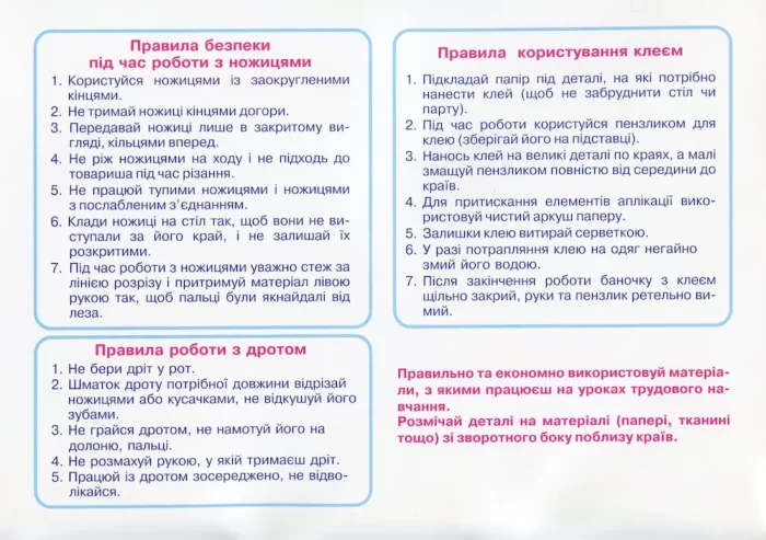 Маленький трудівничок : альбом-посібник з дизайну і технологій. 4 клас | Роговська Л. - Зображення 2