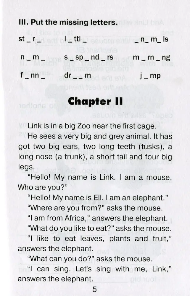 Мишеня Лінк/Mouse Link. Читаю англійською - Зображення 4