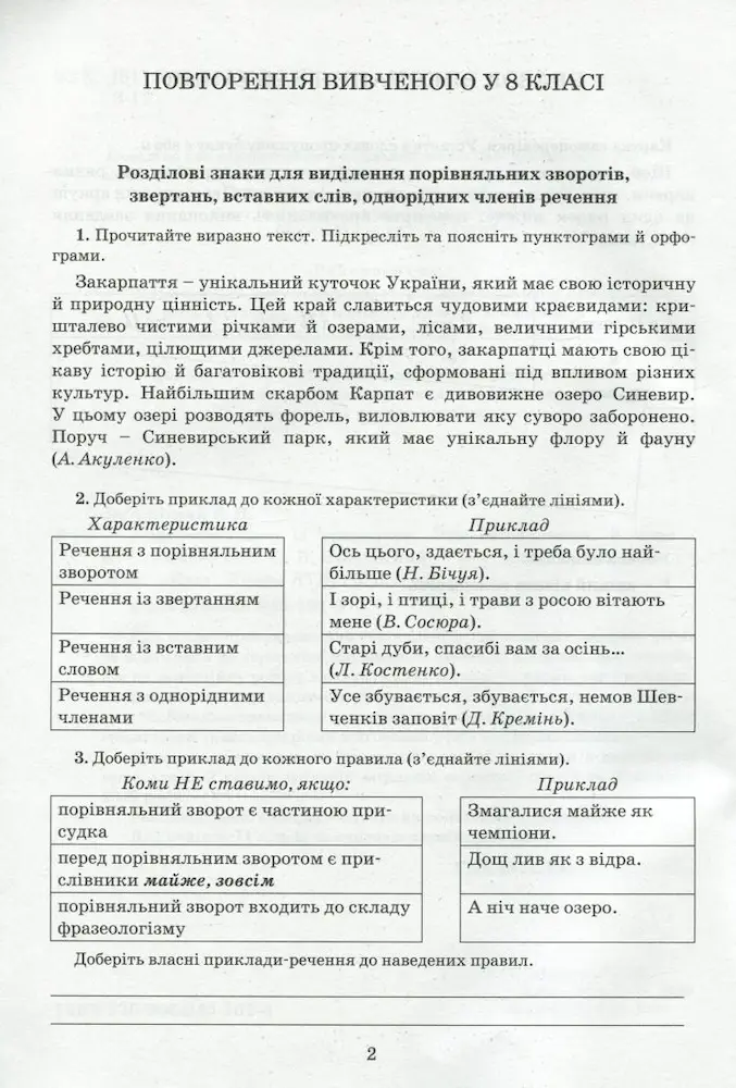 Українська мова. 9 клас. Зошит-тренажер із правопису - Зображення 3