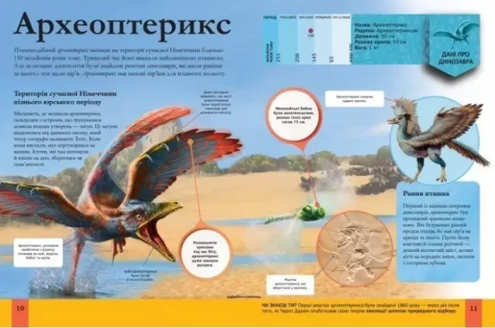 Дитяча енциклопедія динозаврів та інших викопних тварин - Зображення 2
