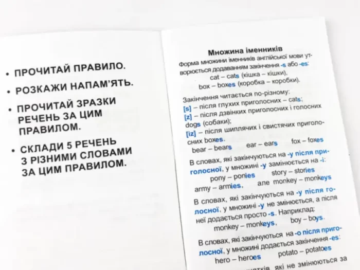 Найшвидший спосіб вивчити. Правила англійської мови - Зображення 2