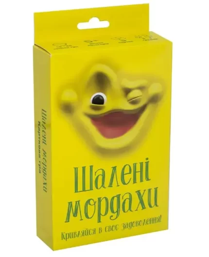 Настільна гра "Шаленi мордахи" -