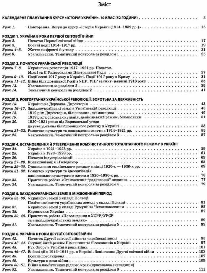 Мій конспект. Розробки уроків. Історія України. 10 клас. Рівень стандарту - Зображення 2