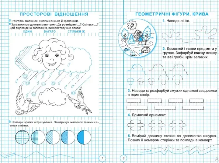 1 клас. Робочий зошит (до підручника Гісь)