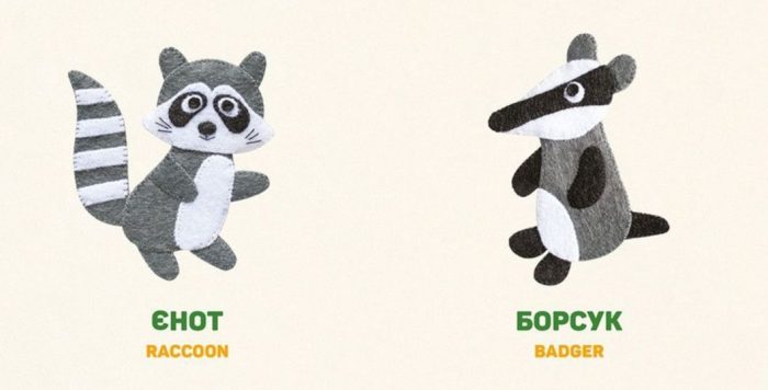 Лісові звірі. Forest animals - Зображення 2