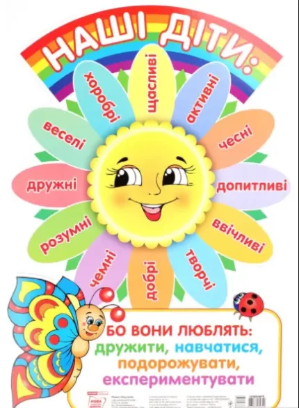 Плакат Наші діти - Ранок