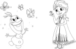Disney Маля. Гра з кольором. Крижане серце - Зображення 3