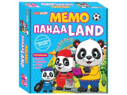 Гра Мемо. ПандаLAND - Ранок