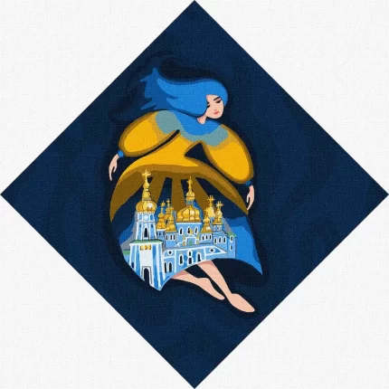 Картина за номерами - Берегиня Михайлівська -