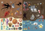 Книга лицаря. Альбом творчості.Розмальовки.Наліпки - Зображення 5