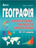 Географія в опорних схемах