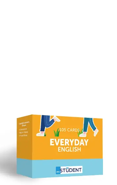 Картки англійських слів English Student — Everyday English 105 карток - English Student