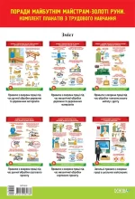 Комплект плакатів "Поради майбутнім майстрам-золоті руки" - Основа