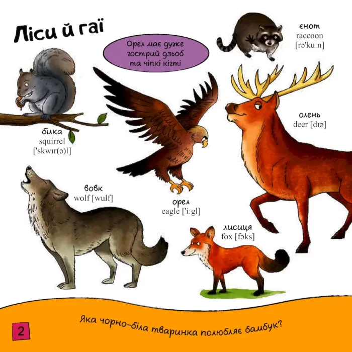 Тварини. Моя перша книжка - Зображення 2