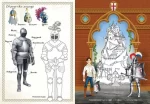 Книга лицаря. Альбом творчості.Розмальовки.Наліпки - Зображення 3