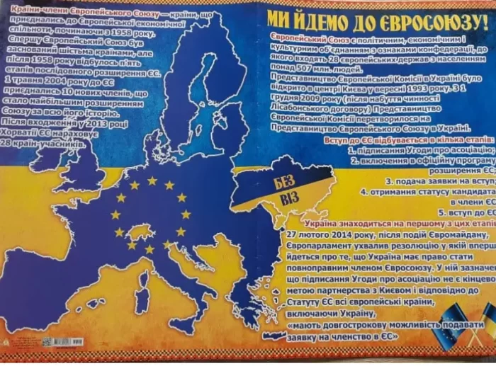 Комплект плакатів: Ми йдемо до Євросоюзу! - Зображення 5