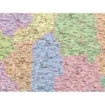 Україна. Політико-адміністративна карта, м-б 1:1 500 000 (ламінована) - Зображення 3