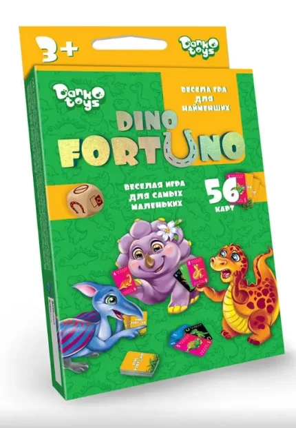 Фортуно-Fortuno Dino. Весела гра для найменших -