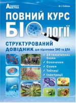 Повний курс біології. Структурований довідник для підготовки до ЗНо та ДПА - Абетка