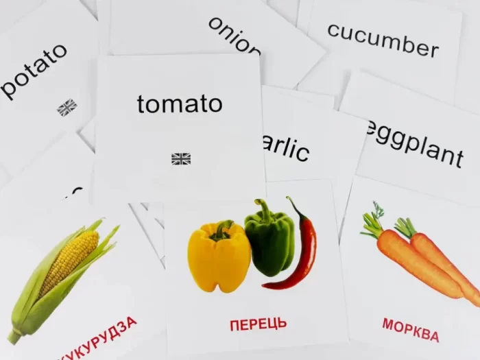 Овочі. Міні-картки - Зображення 2