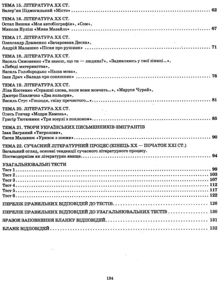 ЗНО Українська література 2022р. Збірник тестових завдань - Зображення 4