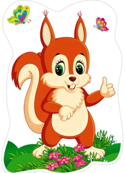 Декораційний елемент: Білочка -