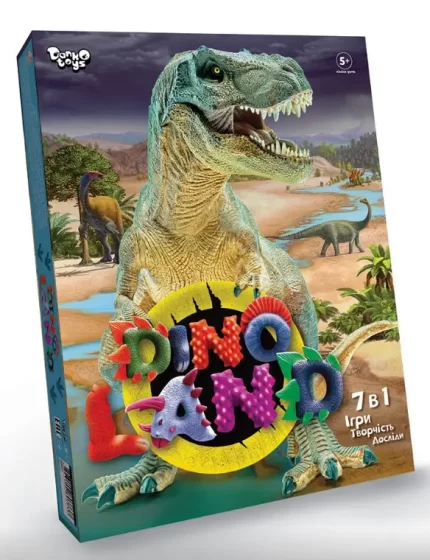 Гра+ творчість. Dino Land 7в1 -