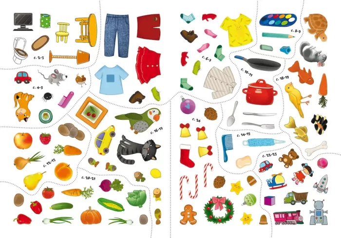 Школа чомучки. English. Твої перші слова. 105 розвивальних наліпок - Зображення 4