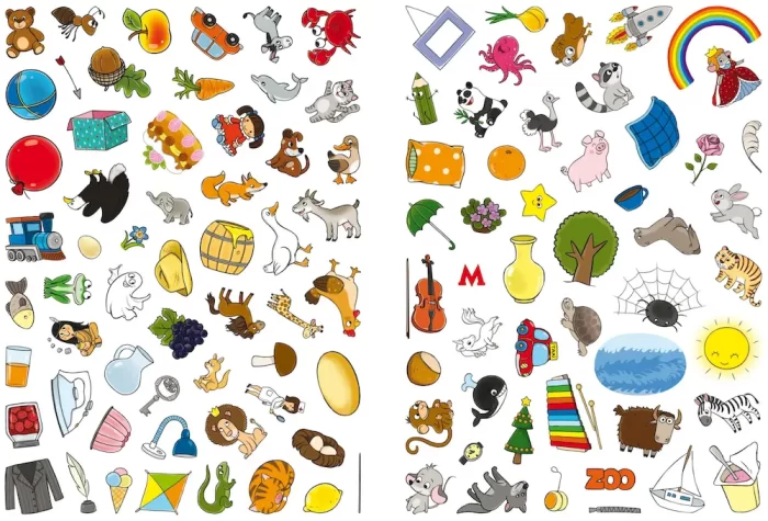 Школа чомучки. English ABC. 100 розвивальних наліпок - Зображення 4