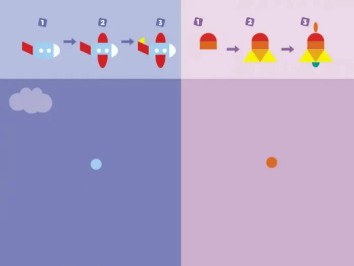 Навчалочка. Склади картинку з наліпок. Рівень 4 - Зображення 2