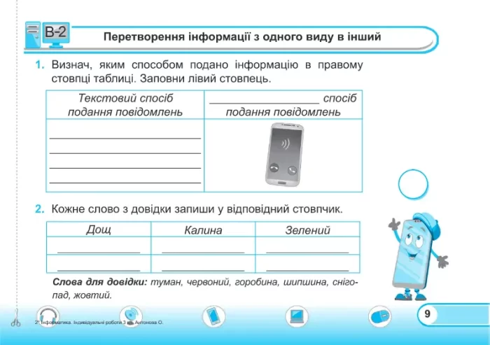Інформатика. Мої перші досягнення : індивідуальні роботи. 3 клас (за програмою О. Савченко) - Зображення 3