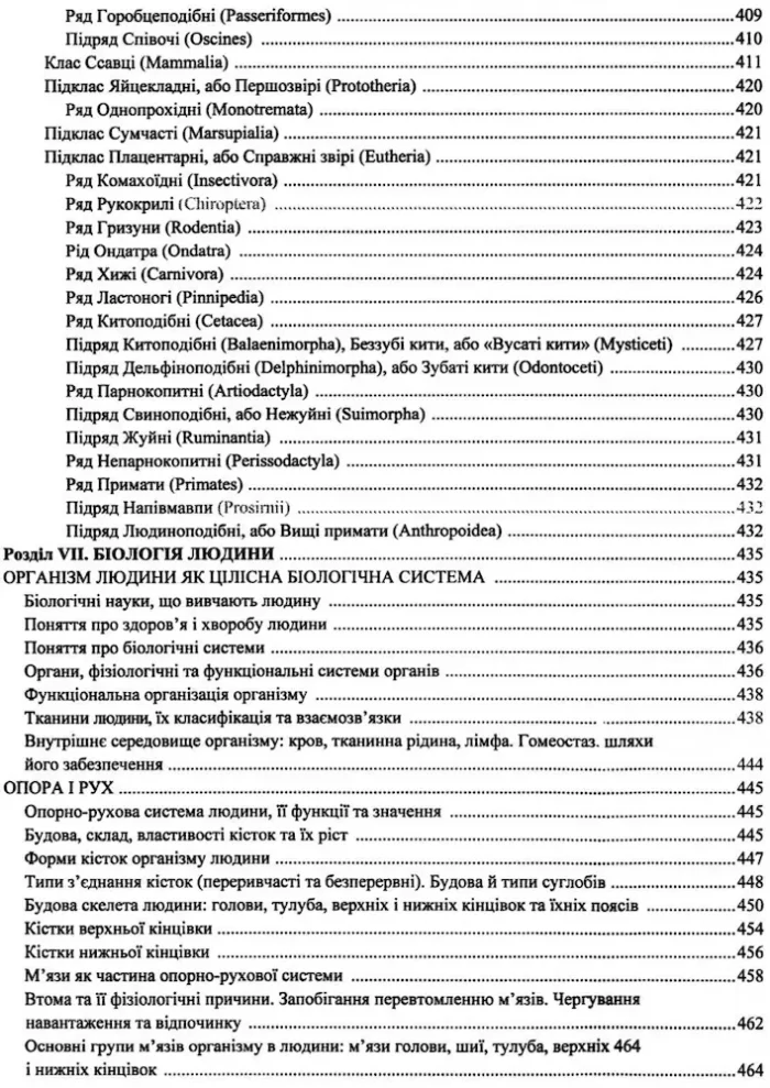Біологія. Довідник для школярів та абітурієнтів - Зображення 9
