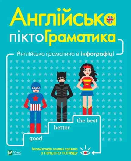 Англійська піктограматика. Англійська граматика в інфографіці - Vivat
