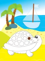 Веселе жабеня.Читаємо. Клеїмо. Малюємо - Зображення 3