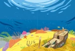 У морі.  Прикольні наліпки - Зображення 3