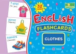 English : flashcards. Clothes Одяг. Набір карток англійською мовою - Підручники і посібники