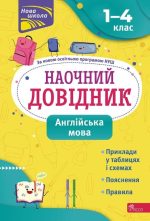 Наочний довідник. Англійська мова. 1–4 класи