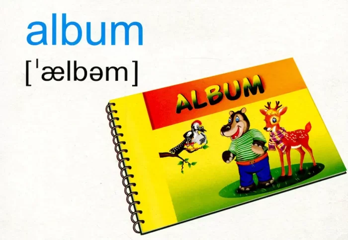 English : flashcards. School things Шкільні речі. Набір карток англійською мовою - Зображення 2