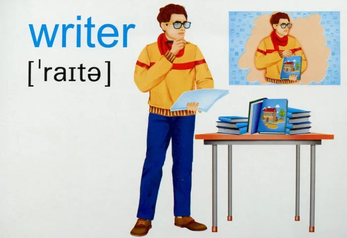 English : flashcards. Professions Професії. Набір карток англійською мовою - Зображення 2
