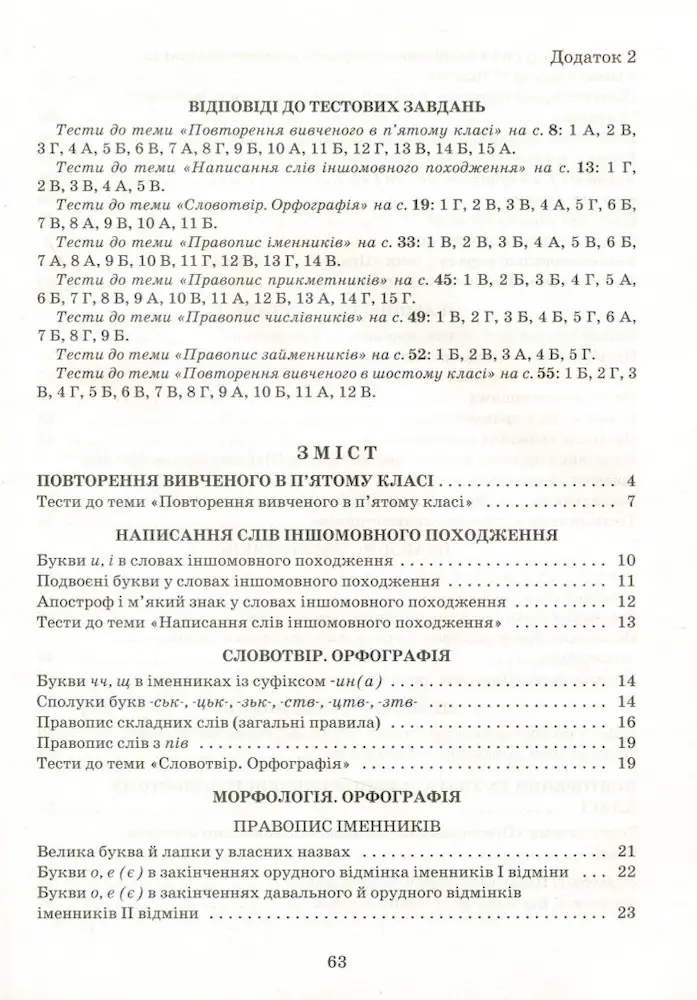 Українська мова. 6 клас. Зошит-тренажер із правопису - Зображення 2