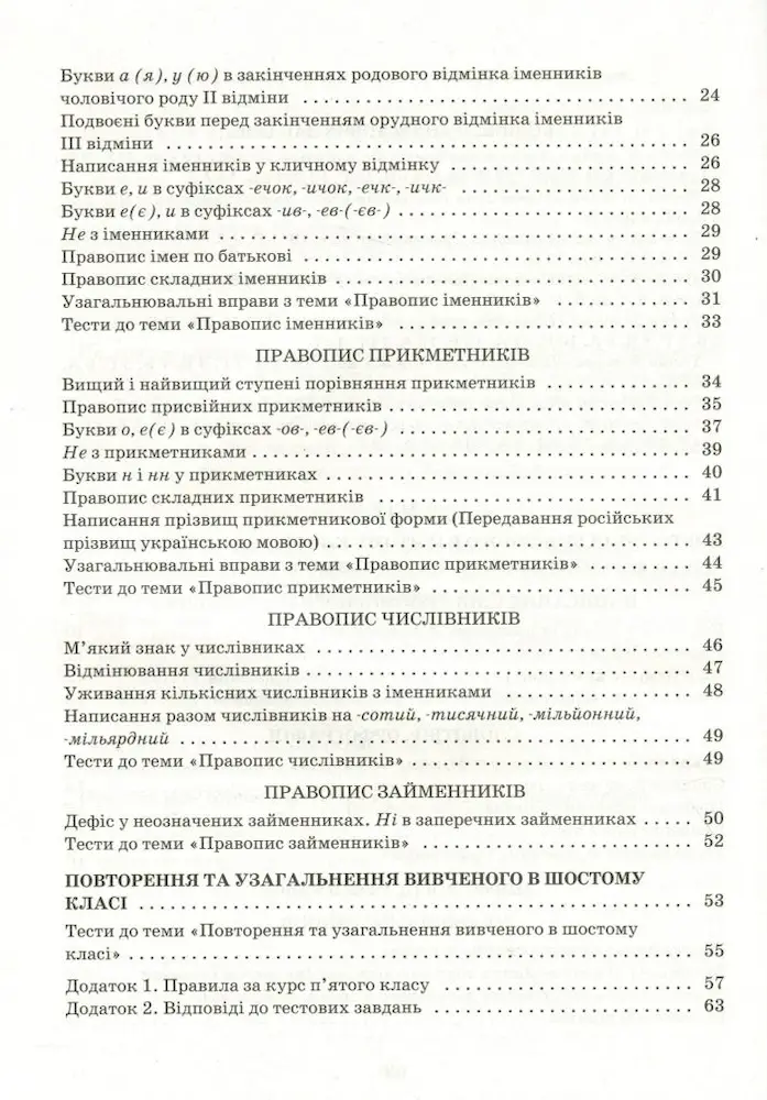 Українська мова. 6 клас. Зошит-тренажер із правопису - Зображення 3
