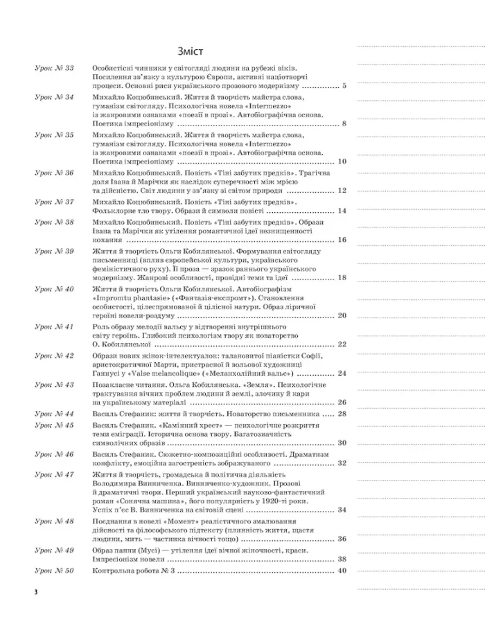 Мій конспект. Розробки уроків. Українська література 10 клас 2 семестр - Зображення 2