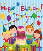 Лепбук "Happy Birthday" -