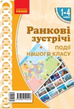 Ранкові зустрічі. Плакат Події нашого класу. 1-4 класи - Ранок