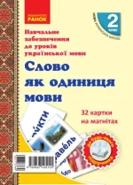 НУШ Навчальне забезпечення до уроків української мови. Слово як одиниця мовлення. 2 клас - Ранок