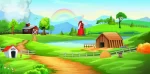На фермі. Багаторазовi налiпки - Зображення 2