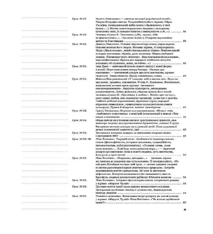 Розробки уроків. Українська література 11 клас 2 семестр. Мій конспект - Зображення 3
