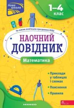 Наочний довідник. Математика. 1–4 класи