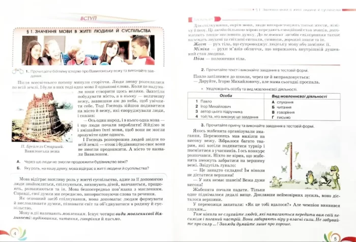 Підручник. Українська мова 5 клас. НУШ | Авраменко О. - Зображення 4